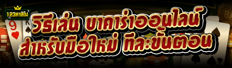 วิธีเล่น บาคาร่าออนไลน์ สำหรับมือใหม่ ทีละขั้นตอน